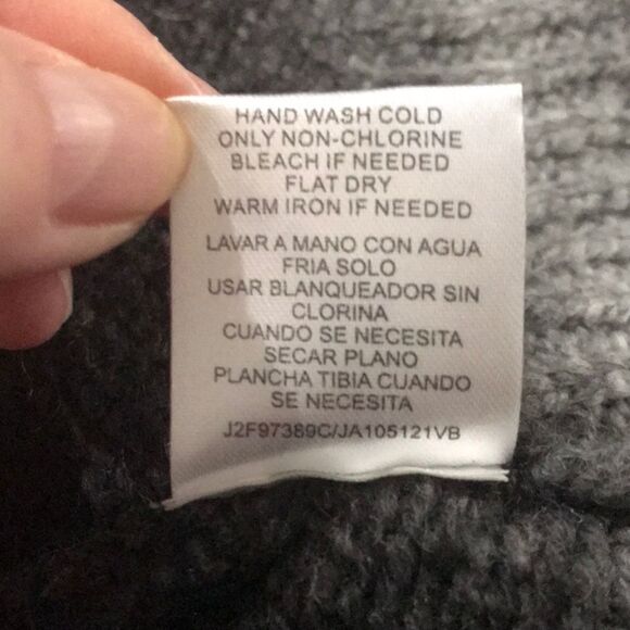 Joseph A Gray Ombré Stripe Long Line Cardigan Sz M - Picture 9 of 11